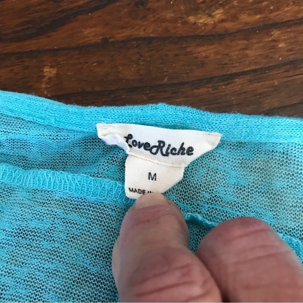 ▪️Turquoise Lightweight Sweater - Picture 6 of 8